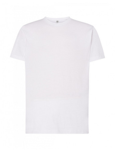 Herren-T-Shirt Tsua 150 Slim Fit T-Shirt weiß Jhk