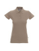Promostars POLO Women`s LADIES` COTTON BEIGE embroidery print silkscreen logo