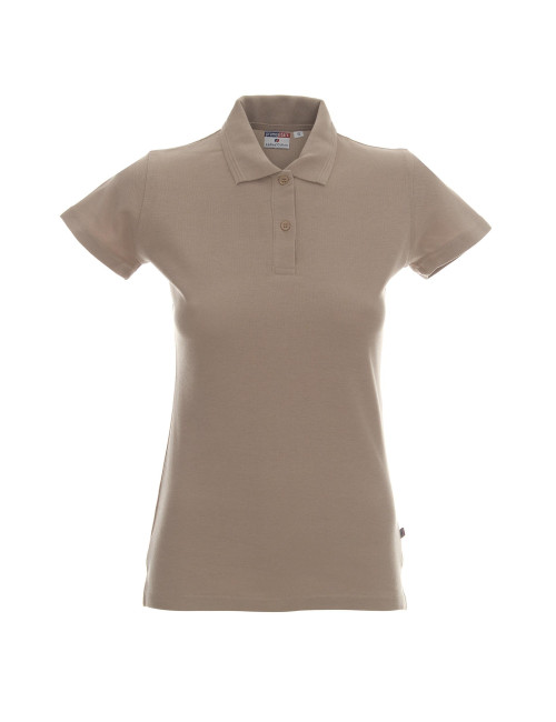 Promostars POLO Damska LADIES' COTTON BEŻOWY haft nadruk sitodruk logo