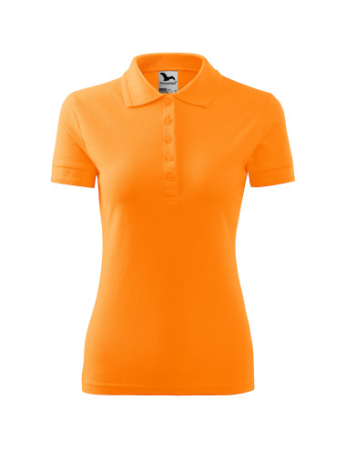 Damen Poloshirt Piqué Polo 210 Mandarine Adler Malfini