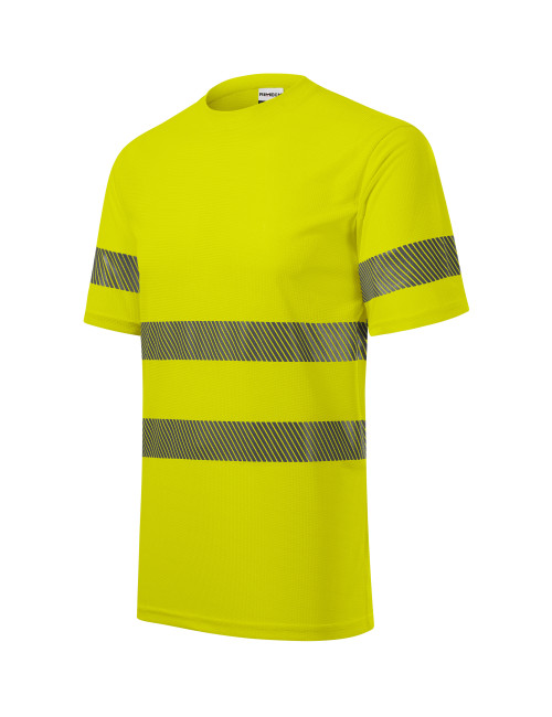 "Unisex-T-Shirt Malfini hv dry 1v8: fluoreszierend gelb, Warnkleidung