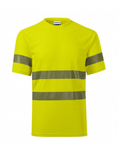 Unisex t-shirt hv dry 1v8 fluorescent yellow Adler Rimeck
