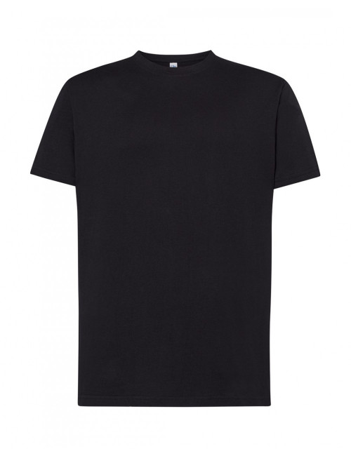 Men`s t-shirt tsra 190 premium black Jhk