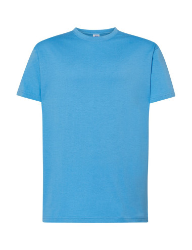 Herren Tsra 190 Premium T-Shirt Azurblau Jhk