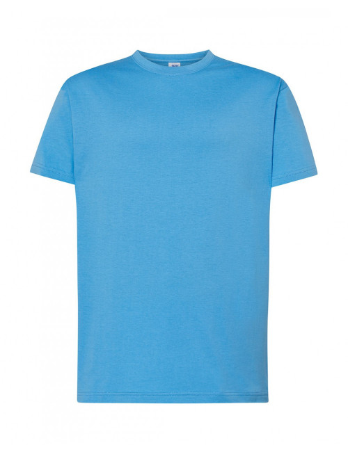 Herren Tsra 190 Premium T-Shirt Azurblau Jhk