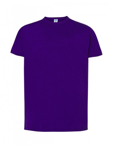 Koszulka męska tsra 190 premium purpurowy Jhk