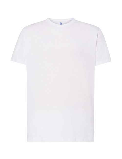 Men`s t-shirt tsra 190 premium wh white Jhk