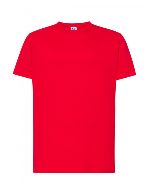 Koszulka męska tsra 190 premium czerwony Jhk