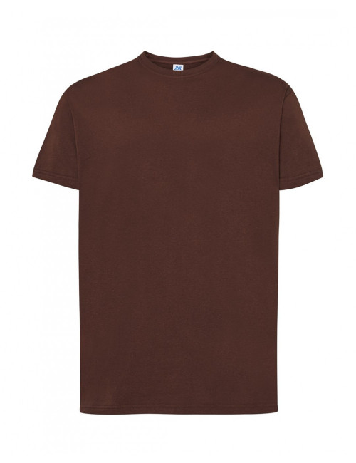 Herren Tsra 190 Premium T-Shirt Schokolade Jhk