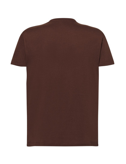 Men`s t-shirt tsra 190 premium chocolate Jhk