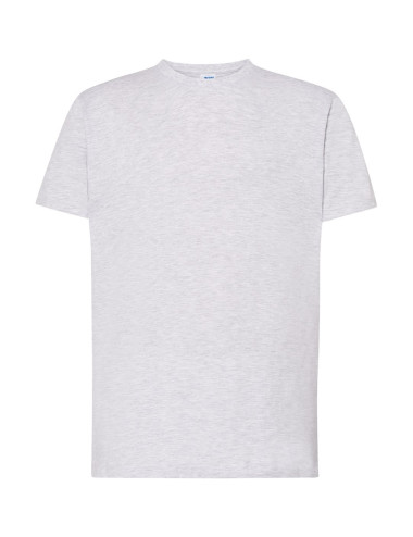 Men`s t-shirt tsra 190 premium gray melange Jhk