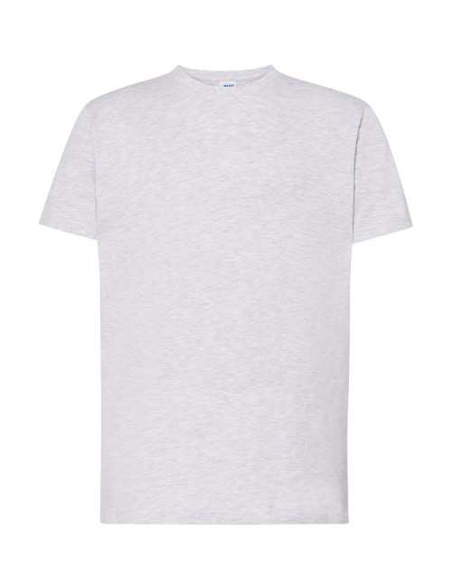 Men`s t-shirt tsra 190 premium gray melange Jhk