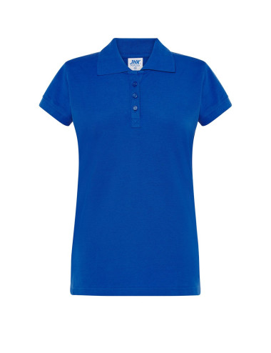 Damen-Poloshirts Popl 200 Königsblau JHK