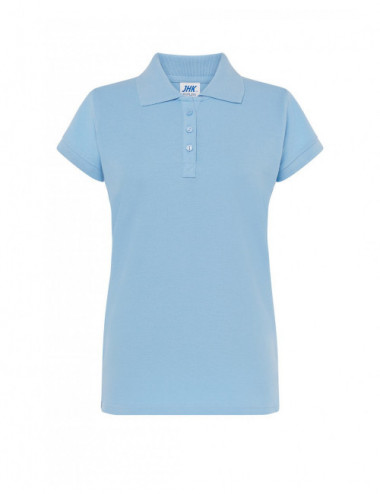 Women`s polo shirts popl 200 blue sky Jhk