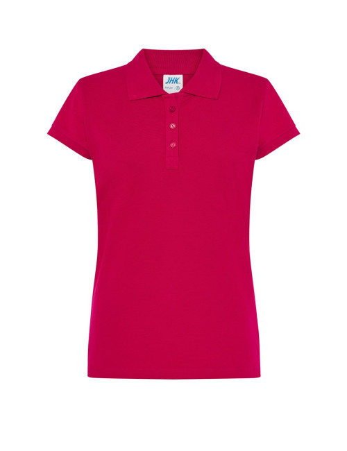 Damen-Poloshirts Popl 200 Himbeere JHK