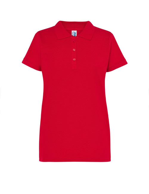 Women`s polo shirts popl 200 red Jhk