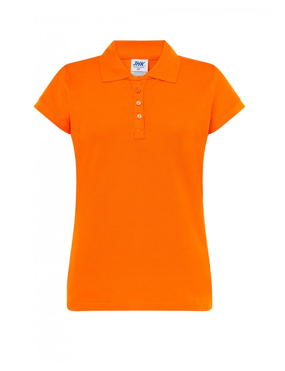 Koszulki polo damska popl 200 orange Jhk