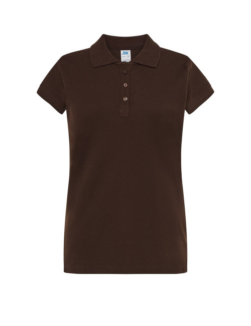 Damen-Poloshirts Popl 200 Chocolate JHK