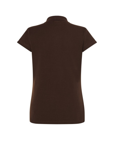 Women`s polo shirts popl 200 chocolate Jhk
