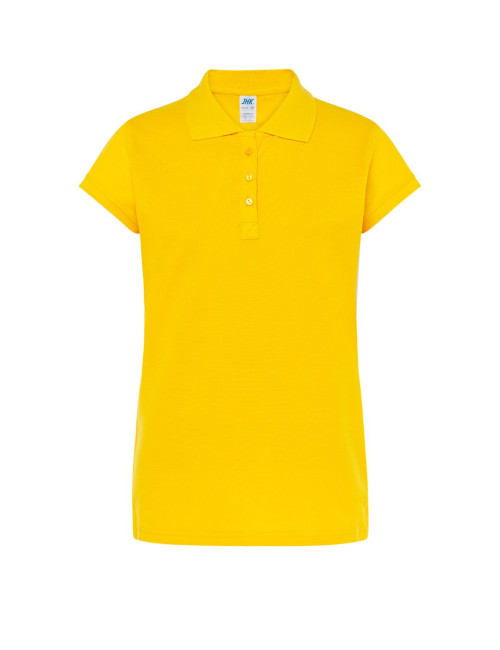 Damen-Poloshirts Popl 200 gelb JHK