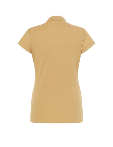 Women`s polo shirts popl 200 piasek Jhk