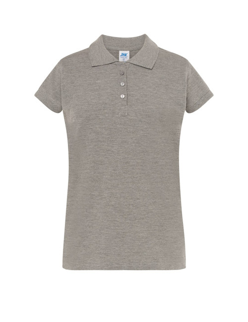 Damen-Poloshirts Popl 200 Grey Melange JHK