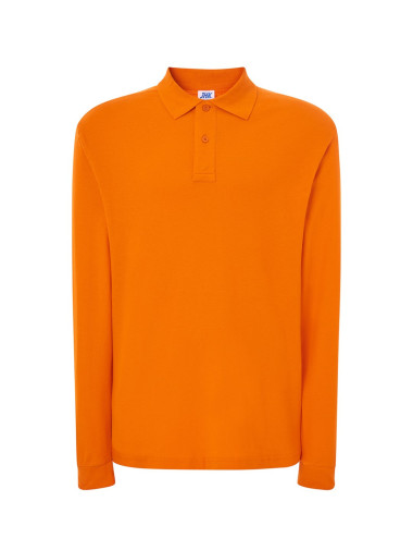 Herren Langarm-Poloshirt POLO PORA 210 LS orange Jhk