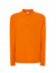 Herren Langarm-Poloshirt POLO PORA 210 LS orange Jhk