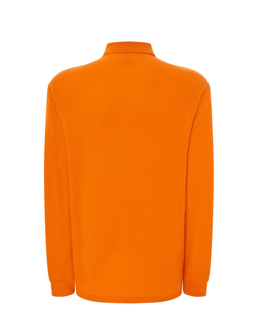 Men`s polo shirt polo pora 210 ls orange Jhk