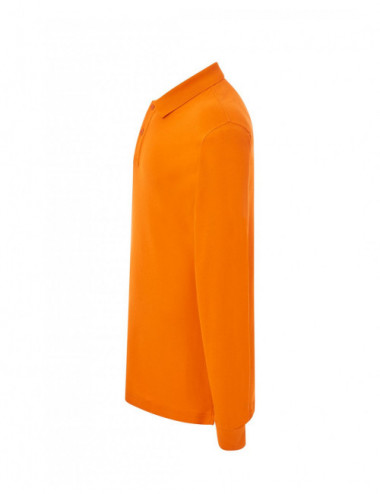 Koszulka Polo Męska z Długim Rękawem POLO PORA 210 LS orange Jhk