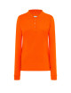 Women`s polo shirts popl 200 ls orange Jhk