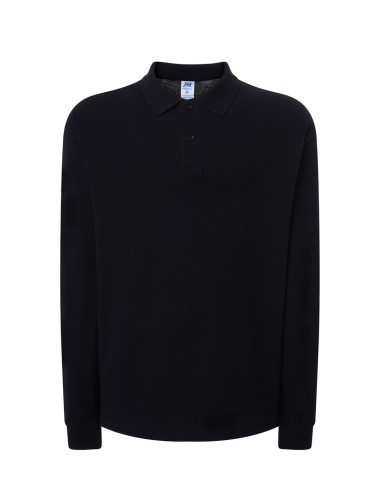 Men`s polo shirt polo pora 210 ls black Jhk