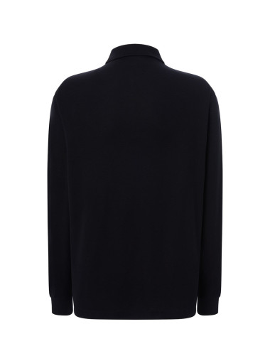 Herren Langarm-Poloshirt POLO PORA 210 LS schwarz Jhk