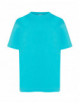 Children`s t-shirt tsrk 150 regular kid turquoise Jhk