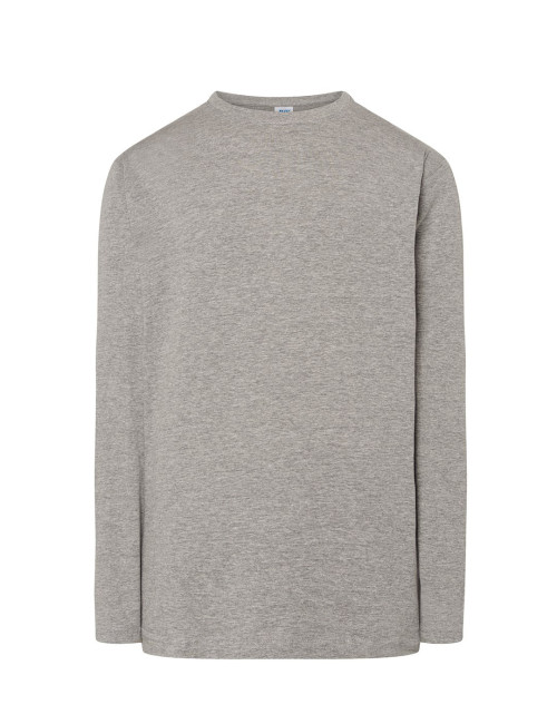 Herren Tsra 150 ls T-Shirt Grau Melange Jhk