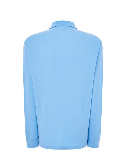 Men`s polo shirt polo pora 210 ls blue sky Jhk