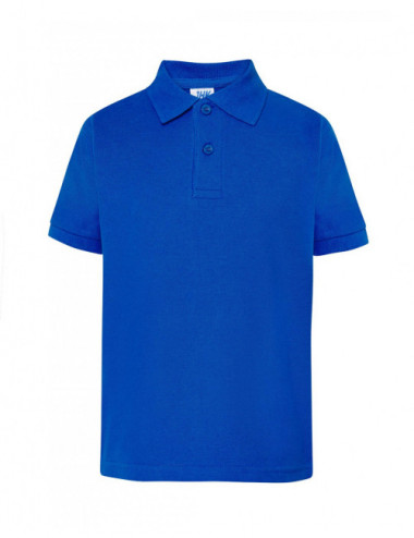 Kids polo shirt pkid 210 royal blue Jhk