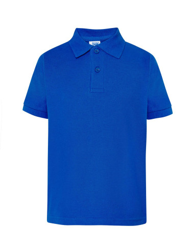 Kids polo shirt pkid 210 royal blue Jhk