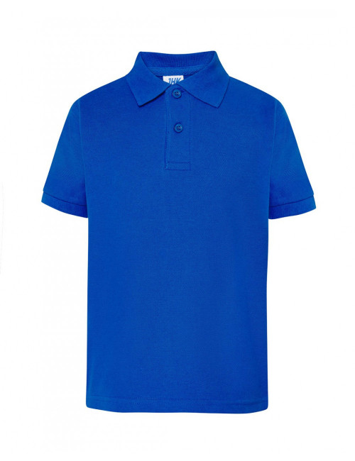 Kids polo shirt pkid 210 royal blue Jhk