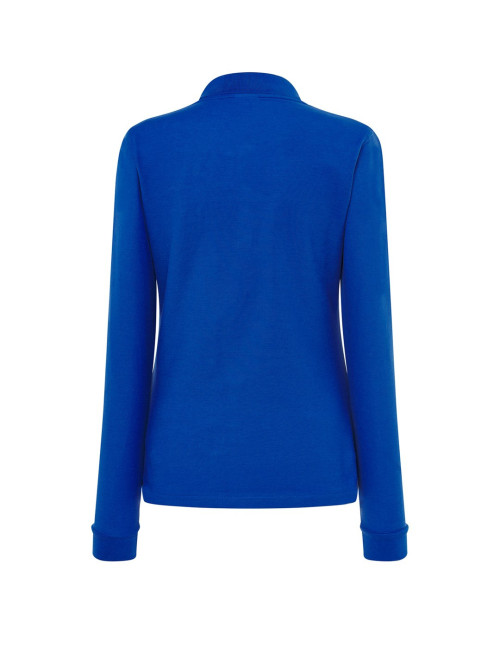 Women`s polo shirts popl 200 ls royal blue Jhk