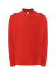 Herren Langarm-Poloshirt POLO PORA 210 LS rot Jhk