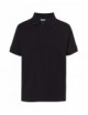 Kids polo shirt pkid 210 black Jhk