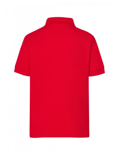 Koszulka polo dziecięca pkid 210 czerwony Jhk