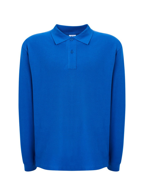 Herren Langarm-Poloshirt POLO PORA 210 LS königsblau Jhk