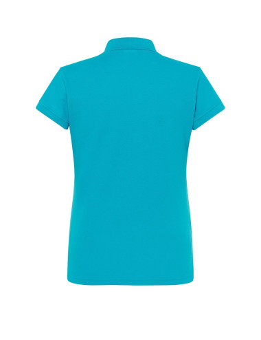 Women`s polo shirts popl 200 turquoise Jhk