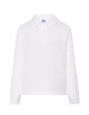 Koszulka Polo Dziecięca z Długim Rękawem PKID 210 LS WH White JHK