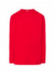 Koszulka męska tsra 150 ls t-shirt czerwony Jhk