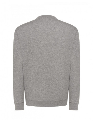 Herren-Sweatshirt SWRA 290 Sweatshirt grau meliert JHK