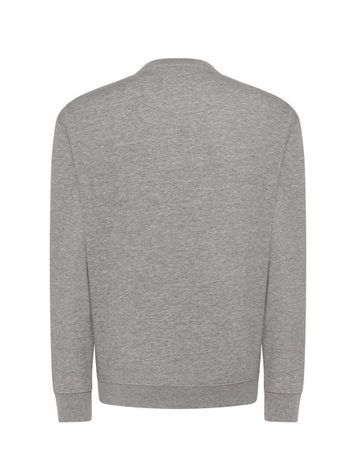 Sweatshirt for men swra 290 sweatshirt gray melange Jhk