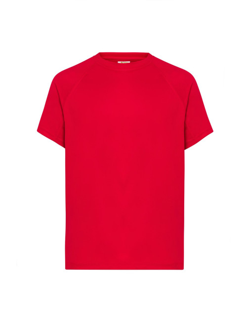 Herren T-Shirt Sport Mann rot JHK
